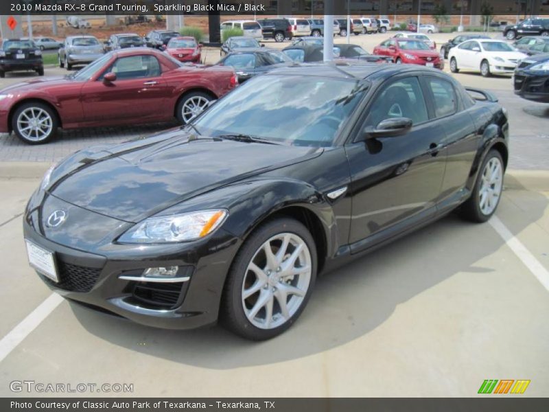 Sparkling Black Mica / Black 2010 Mazda RX-8 Grand Touring