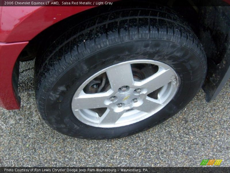 Salsa Red Metallic / Light Gray 2006 Chevrolet Equinox LT AWD