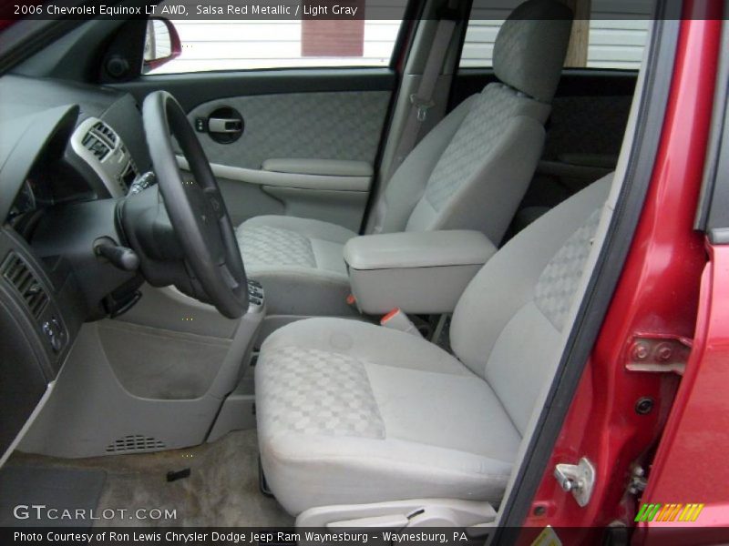 Salsa Red Metallic / Light Gray 2006 Chevrolet Equinox LT AWD
