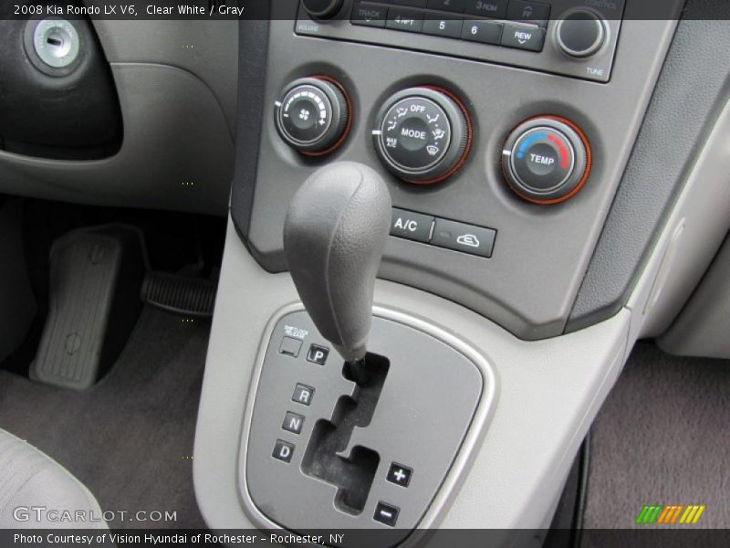 Clear White / Gray 2008 Kia Rondo LX V6