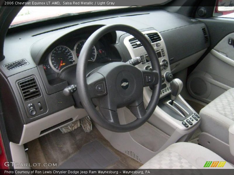 Salsa Red Metallic / Light Gray 2006 Chevrolet Equinox LT AWD