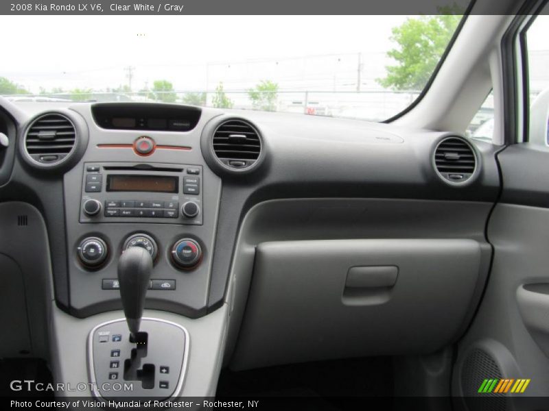 Clear White / Gray 2008 Kia Rondo LX V6