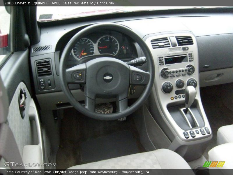 Salsa Red Metallic / Light Gray 2006 Chevrolet Equinox LT AWD