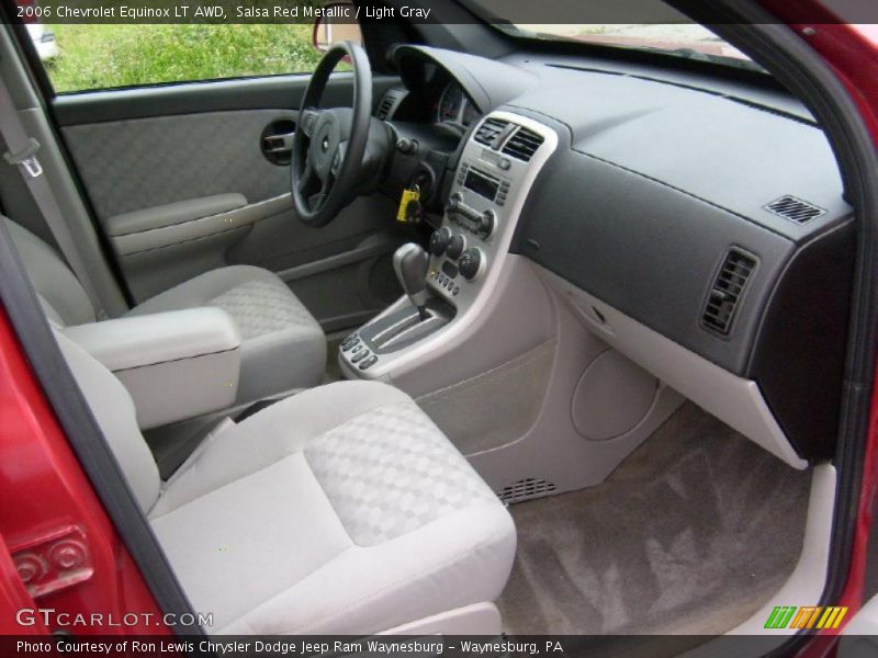 Salsa Red Metallic / Light Gray 2006 Chevrolet Equinox LT AWD