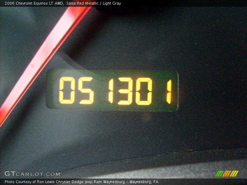 Salsa Red Metallic / Light Gray 2006 Chevrolet Equinox LT AWD