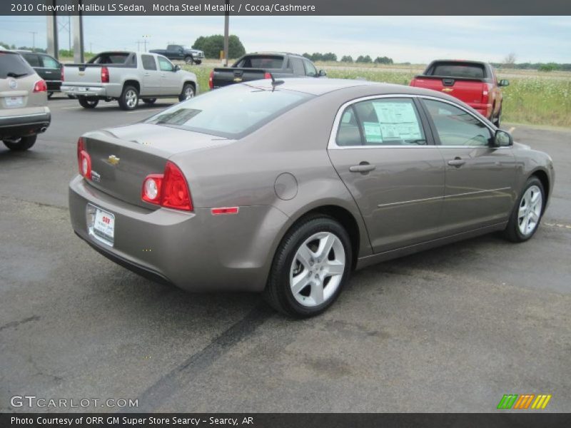 Mocha Steel Metallic / Cocoa/Cashmere 2010 Chevrolet Malibu LS Sedan