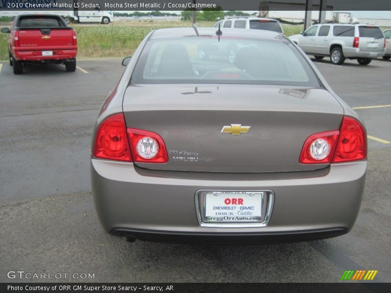 Mocha Steel Metallic / Cocoa/Cashmere 2010 Chevrolet Malibu LS Sedan