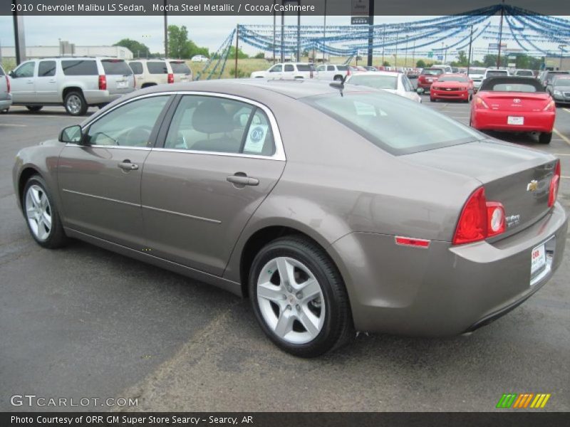 Mocha Steel Metallic / Cocoa/Cashmere 2010 Chevrolet Malibu LS Sedan