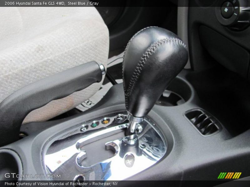 Steel Blue / Gray 2006 Hyundai Santa Fe GLS 4WD