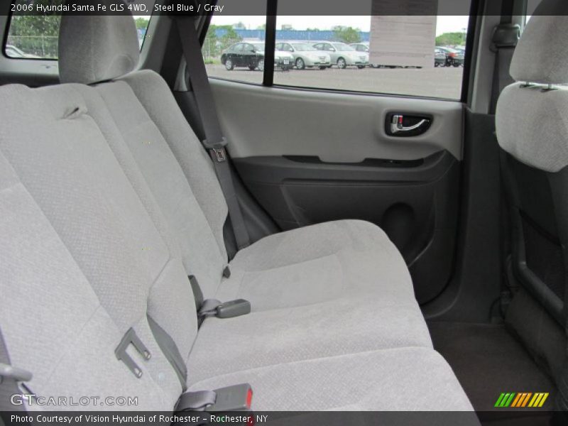 Steel Blue / Gray 2006 Hyundai Santa Fe GLS 4WD