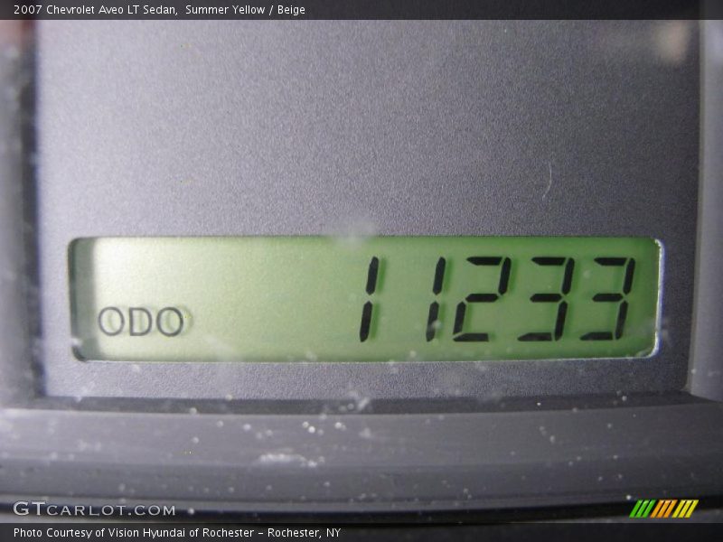 Summer Yellow / Beige 2007 Chevrolet Aveo LT Sedan