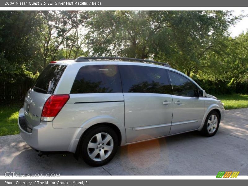 Silver Mist Metallic / Beige 2004 Nissan Quest 3.5 SE