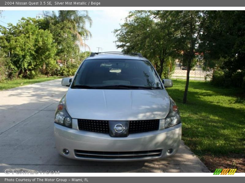 Silver Mist Metallic / Beige 2004 Nissan Quest 3.5 SE