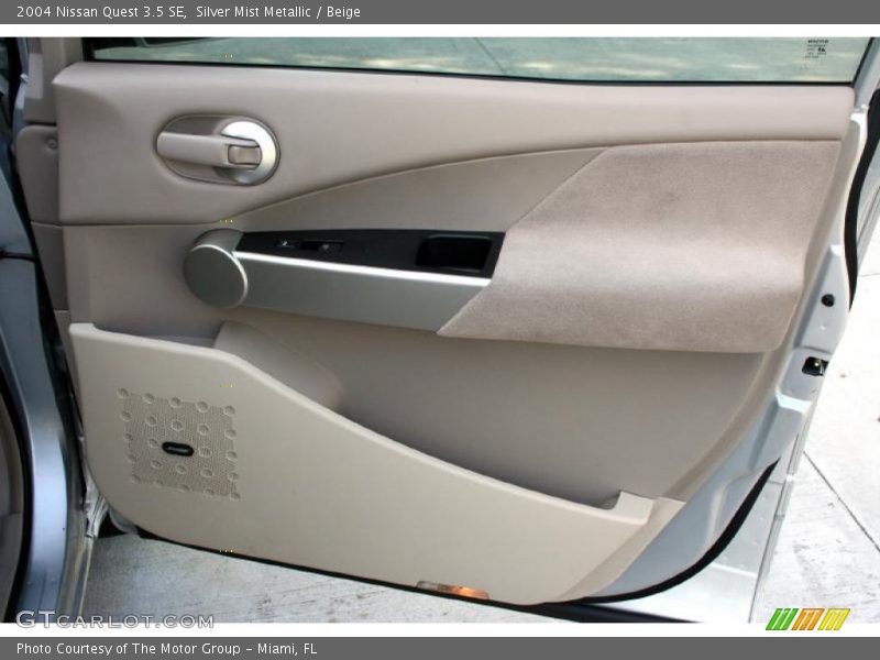 Silver Mist Metallic / Beige 2004 Nissan Quest 3.5 SE