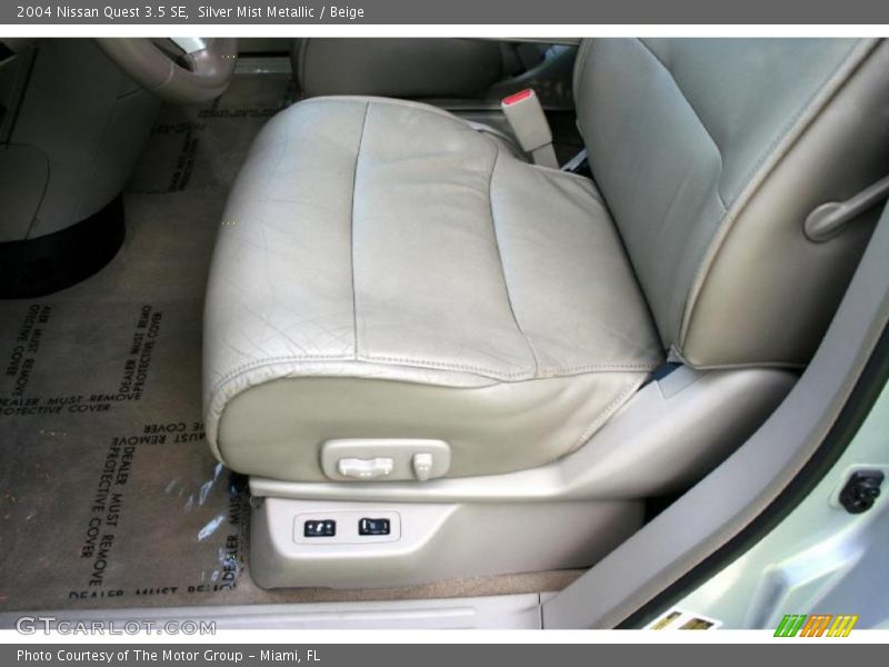 Silver Mist Metallic / Beige 2004 Nissan Quest 3.5 SE