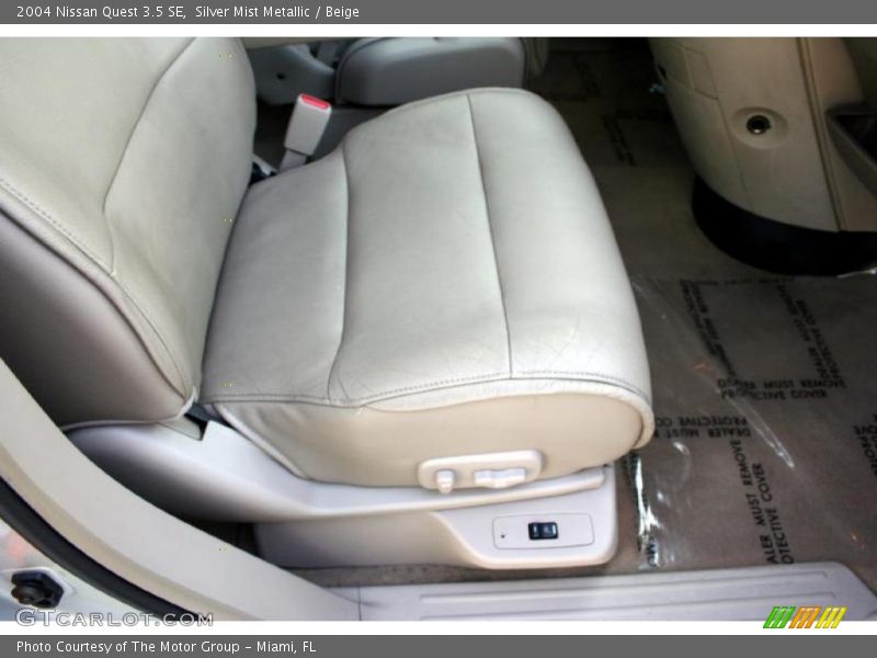 Silver Mist Metallic / Beige 2004 Nissan Quest 3.5 SE