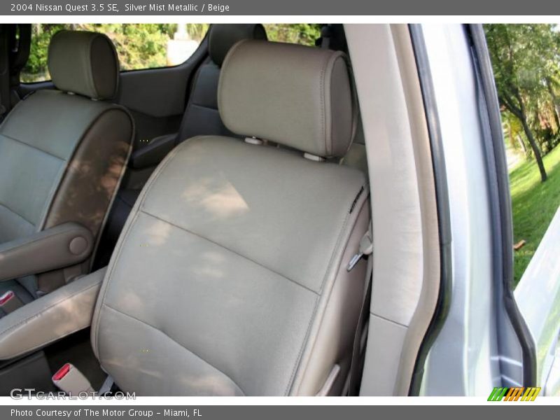 Silver Mist Metallic / Beige 2004 Nissan Quest 3.5 SE