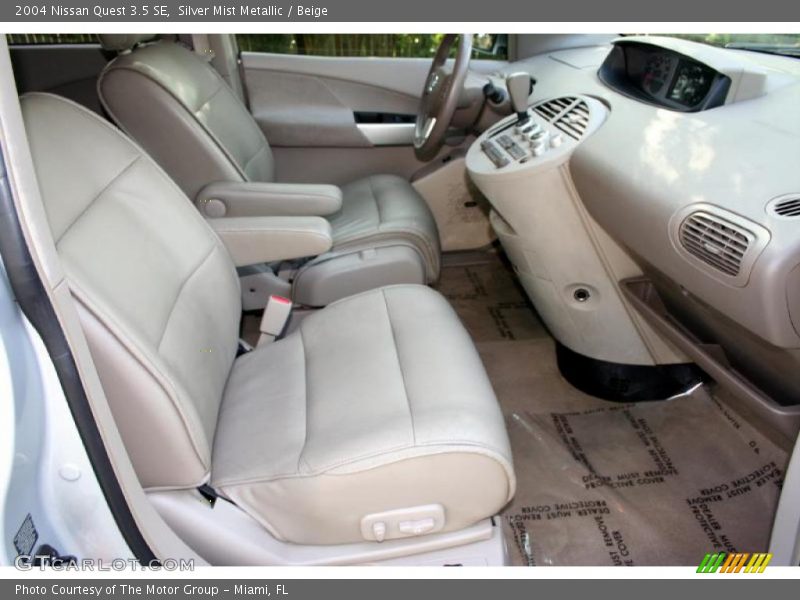 Silver Mist Metallic / Beige 2004 Nissan Quest 3.5 SE