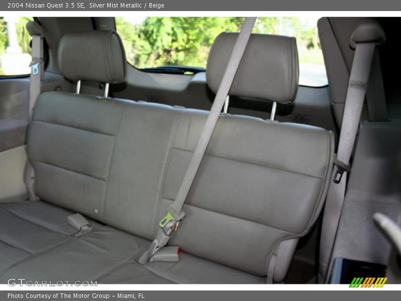Silver Mist Metallic / Beige 2004 Nissan Quest 3.5 SE