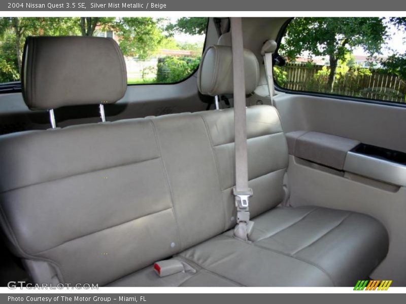 Silver Mist Metallic / Beige 2004 Nissan Quest 3.5 SE