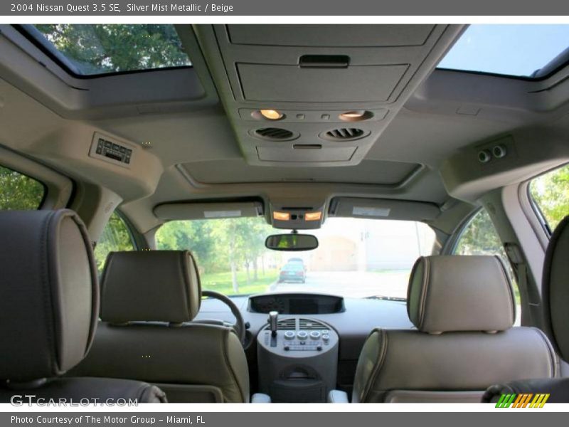 Silver Mist Metallic / Beige 2004 Nissan Quest 3.5 SE