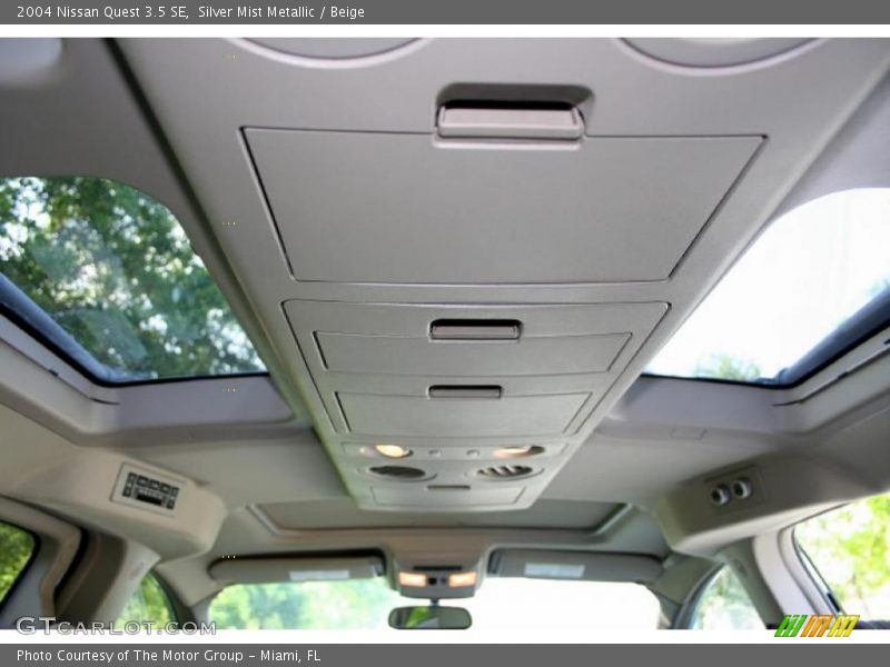 Silver Mist Metallic / Beige 2004 Nissan Quest 3.5 SE
