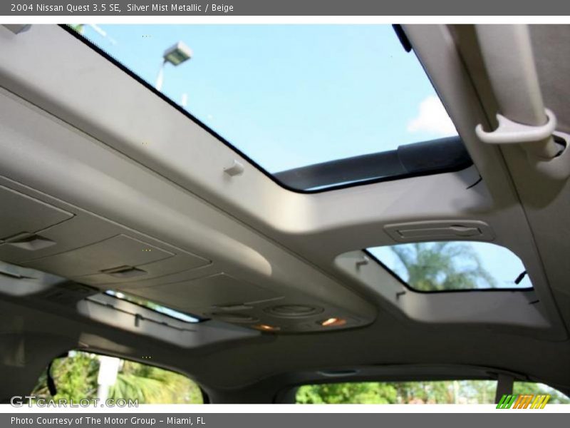 Silver Mist Metallic / Beige 2004 Nissan Quest 3.5 SE