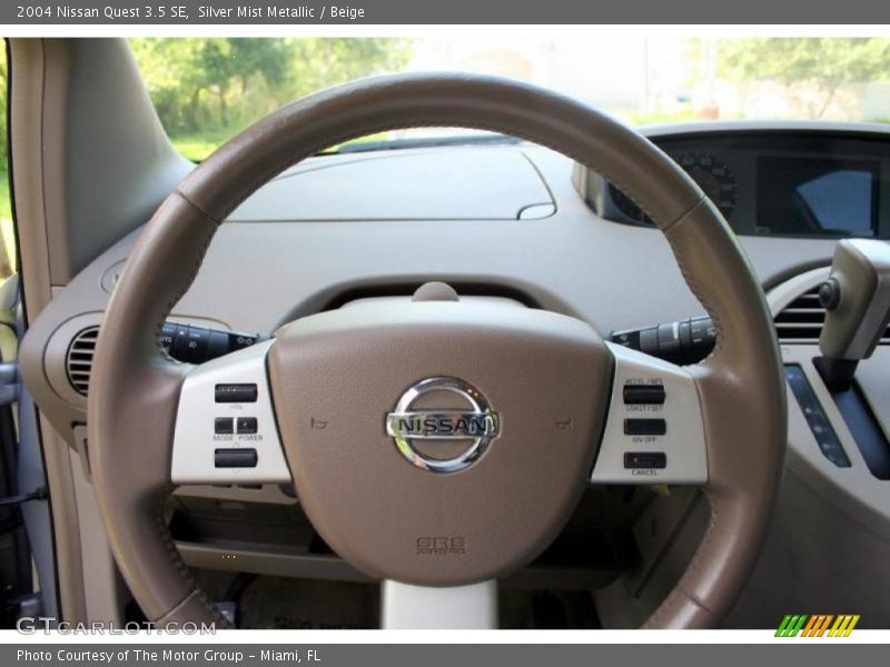 Silver Mist Metallic / Beige 2004 Nissan Quest 3.5 SE