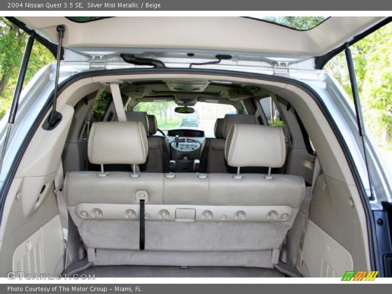 Silver Mist Metallic / Beige 2004 Nissan Quest 3.5 SE