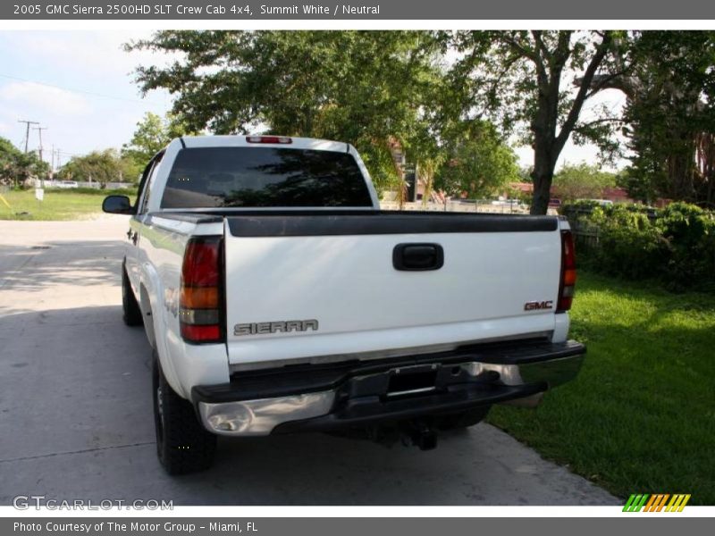 Summit White / Neutral 2005 GMC Sierra 2500HD SLT Crew Cab 4x4