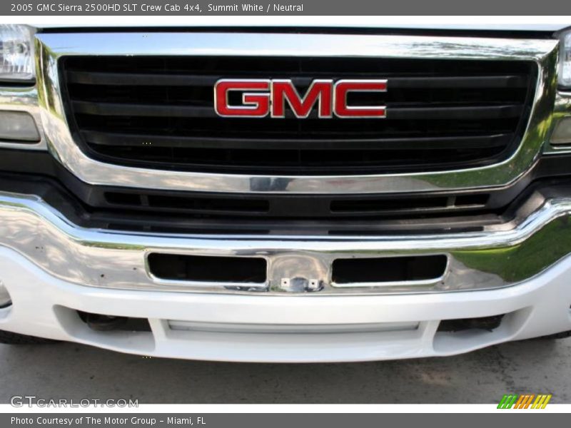 Summit White / Neutral 2005 GMC Sierra 2500HD SLT Crew Cab 4x4
