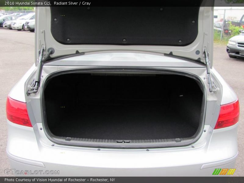 Radiant Silver / Gray 2010 Hyundai Sonata GLS