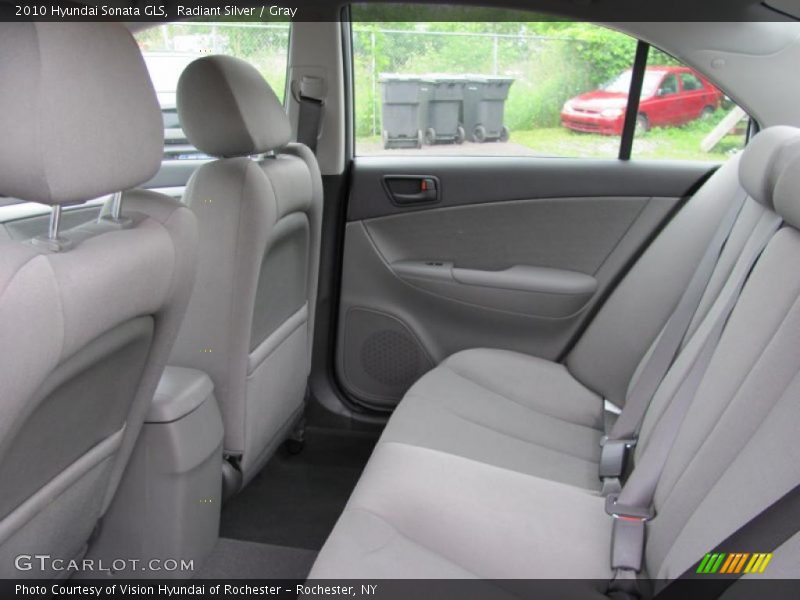 Radiant Silver / Gray 2010 Hyundai Sonata GLS