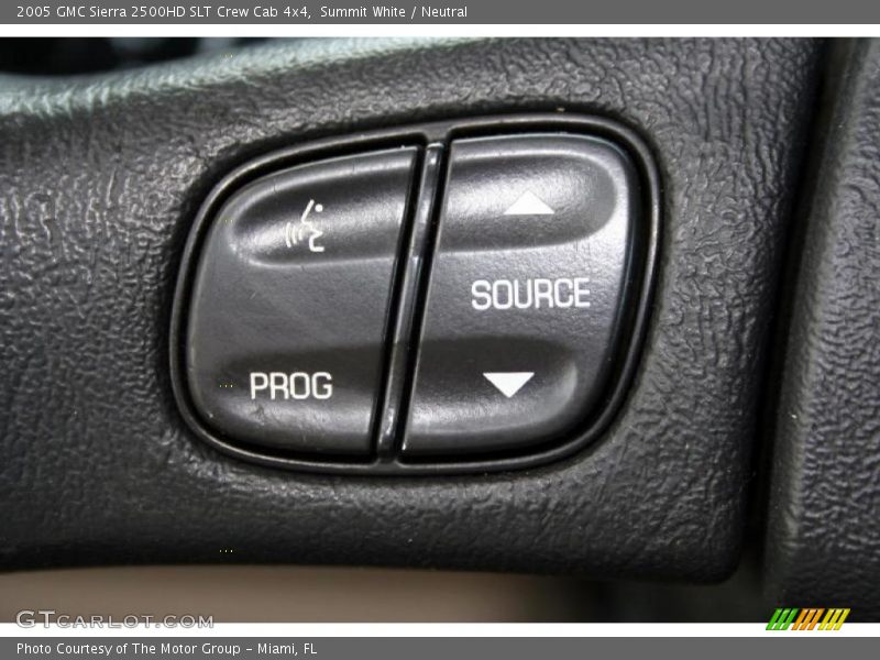 Summit White / Neutral 2005 GMC Sierra 2500HD SLT Crew Cab 4x4
