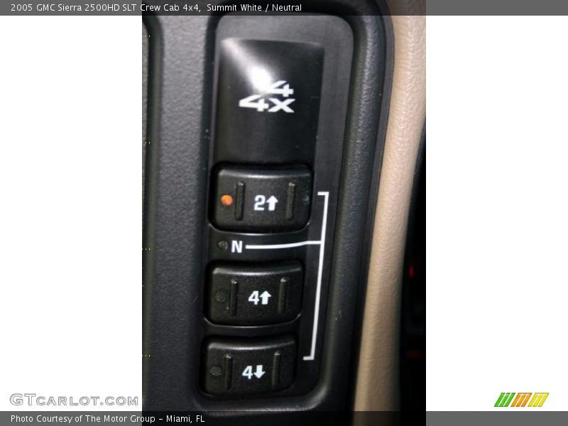 Summit White / Neutral 2005 GMC Sierra 2500HD SLT Crew Cab 4x4