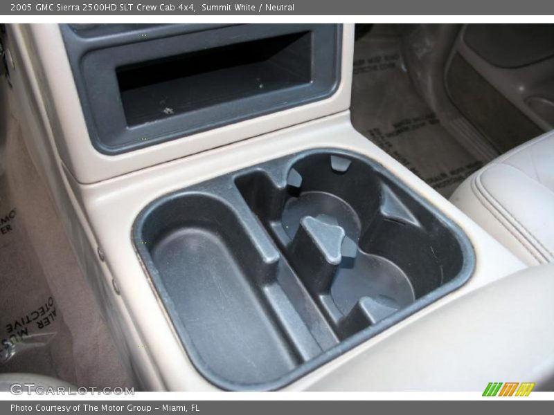Summit White / Neutral 2005 GMC Sierra 2500HD SLT Crew Cab 4x4