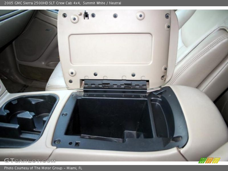Summit White / Neutral 2005 GMC Sierra 2500HD SLT Crew Cab 4x4