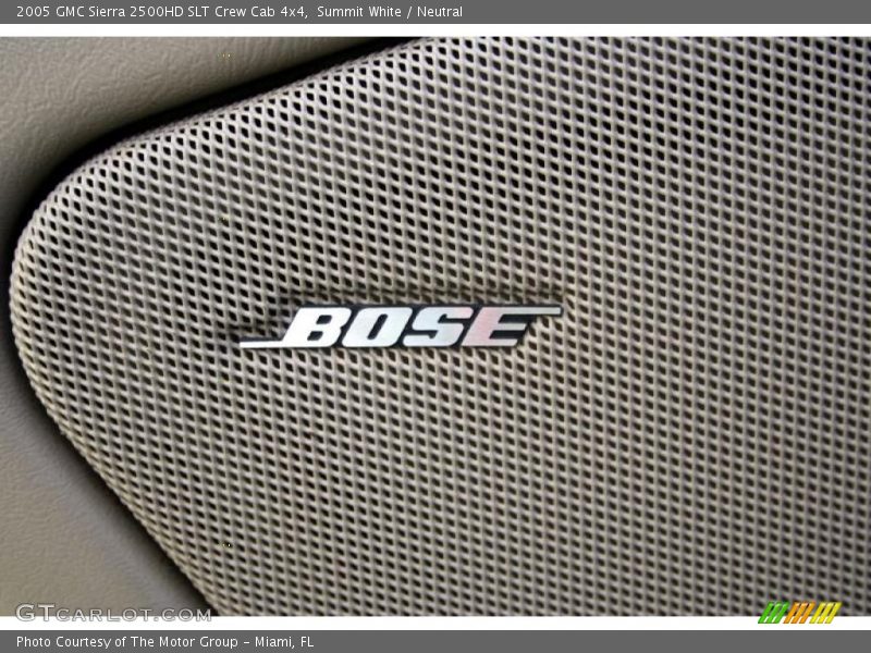 Summit White / Neutral 2005 GMC Sierra 2500HD SLT Crew Cab 4x4
