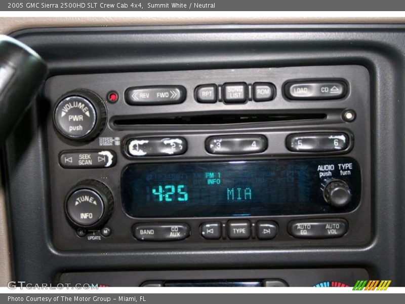 Summit White / Neutral 2005 GMC Sierra 2500HD SLT Crew Cab 4x4