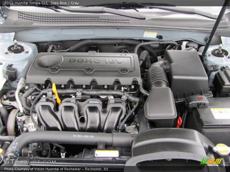 Slate Blue / Gray 2009 Hyundai Sonata GLS