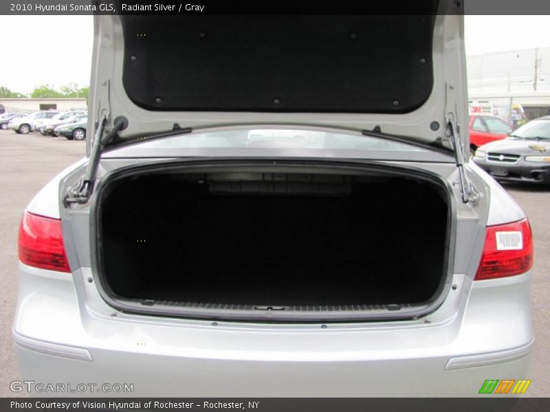 Radiant Silver / Gray 2010 Hyundai Sonata GLS