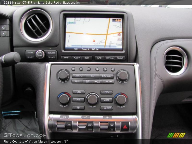 Solid Red / Black Leather 2011 Nissan GT-R Premium
