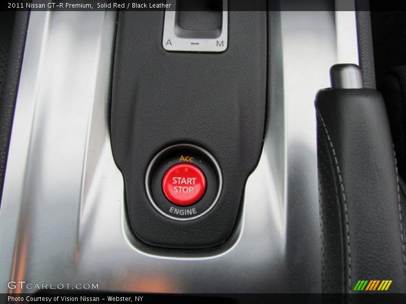 Solid Red / Black Leather 2011 Nissan GT-R Premium