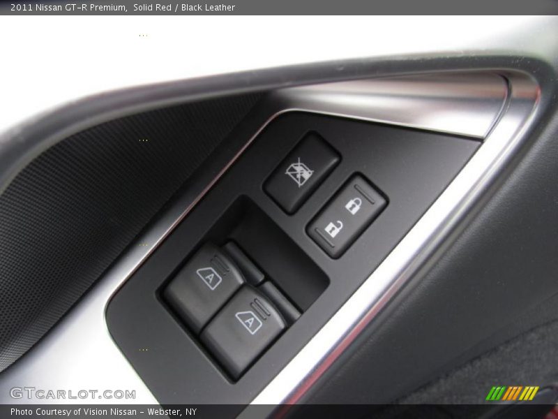 Solid Red / Black Leather 2011 Nissan GT-R Premium