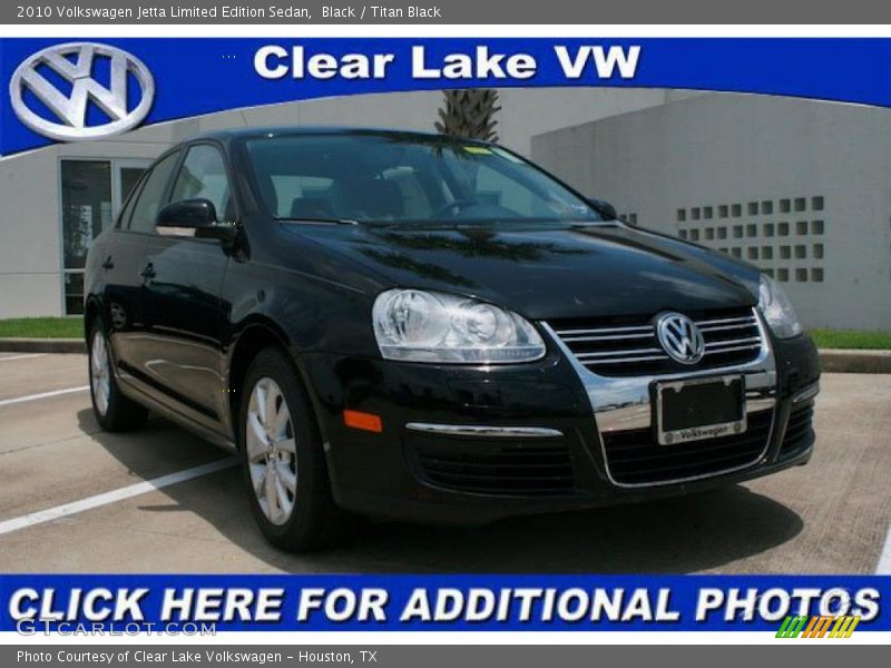 Black / Titan Black 2010 Volkswagen Jetta Limited Edition Sedan