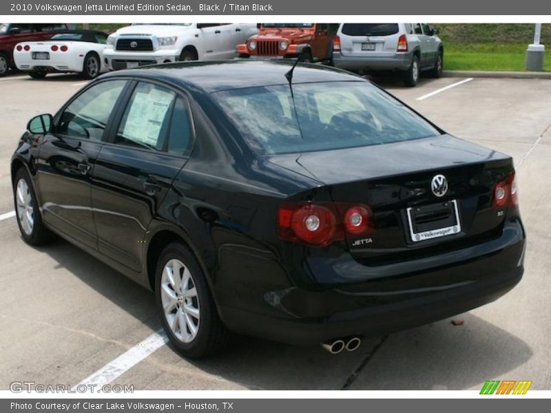 Black / Titan Black 2010 Volkswagen Jetta Limited Edition Sedan