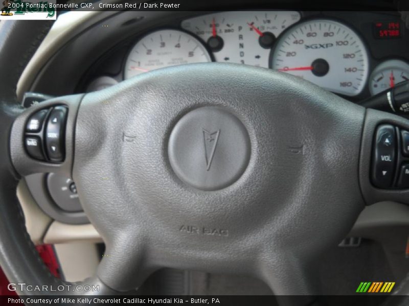 Crimson Red / Dark Pewter 2004 Pontiac Bonneville GXP