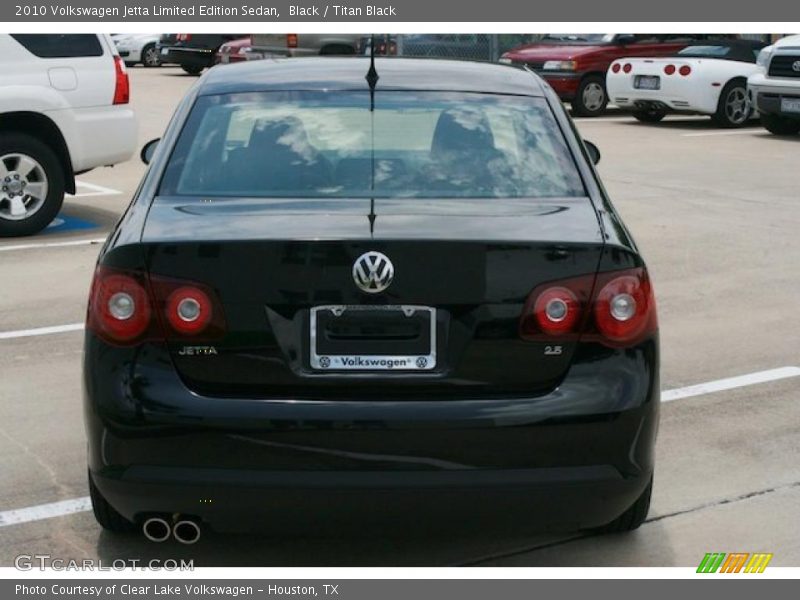 Black / Titan Black 2010 Volkswagen Jetta Limited Edition Sedan
