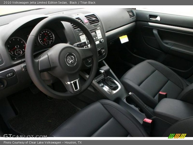 Black / Titan Black 2010 Volkswagen Jetta Limited Edition Sedan