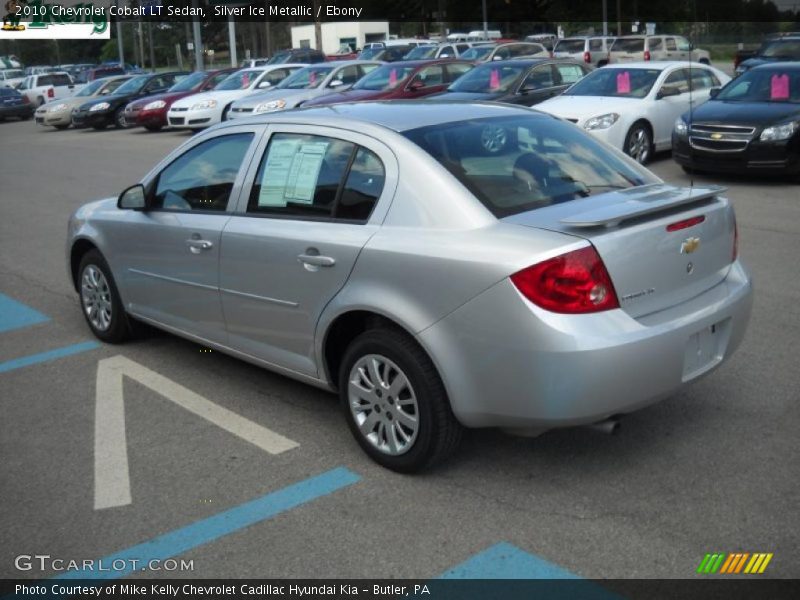 Silver Ice Metallic / Ebony 2010 Chevrolet Cobalt LT Sedan